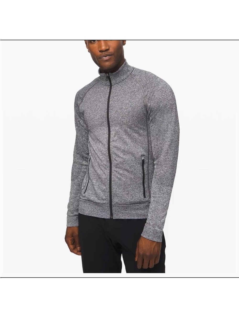 Lululemon Engineered Warmth Jacket Black White Mens size M